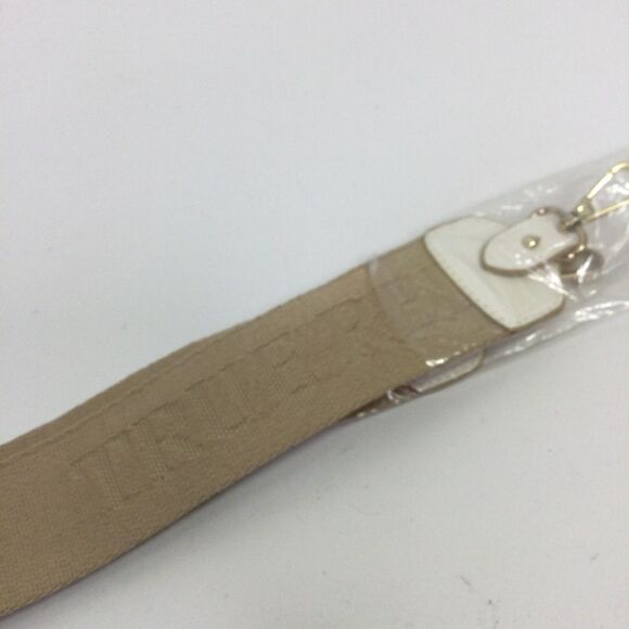 True Religion Detachable Shoulder Crossbody Strap Replacement Only Beige White - Picture 3 of 7
